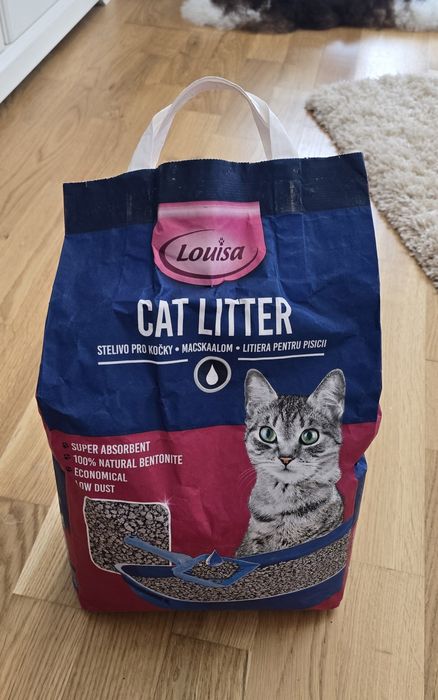 Așternut igienic pentru pisici Louisa - 5 kg