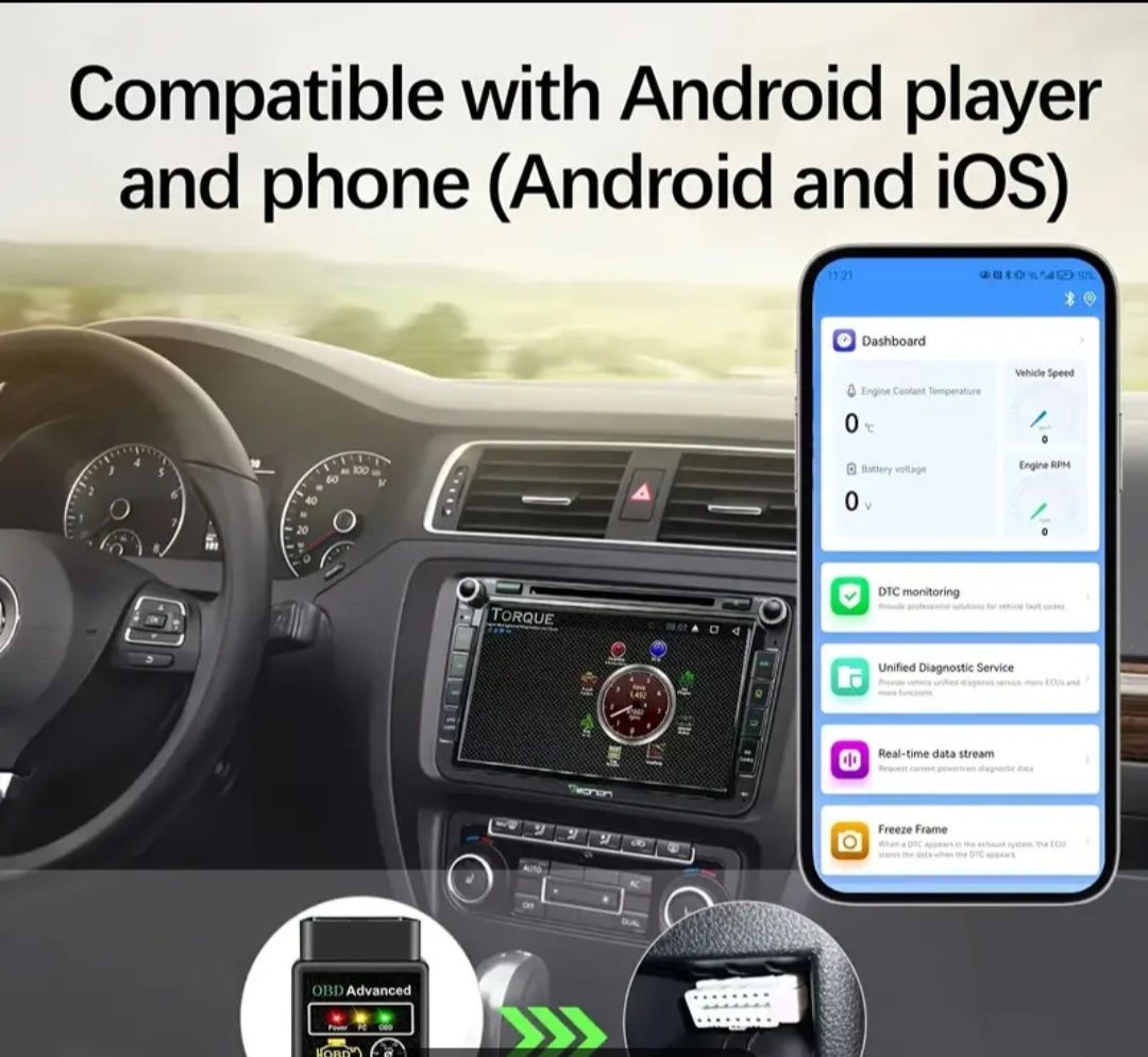 Diqgnoza OBD Advanced, tester auto!