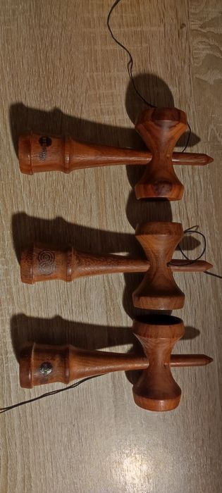 Kendama only Ken USA din lemn Padauk