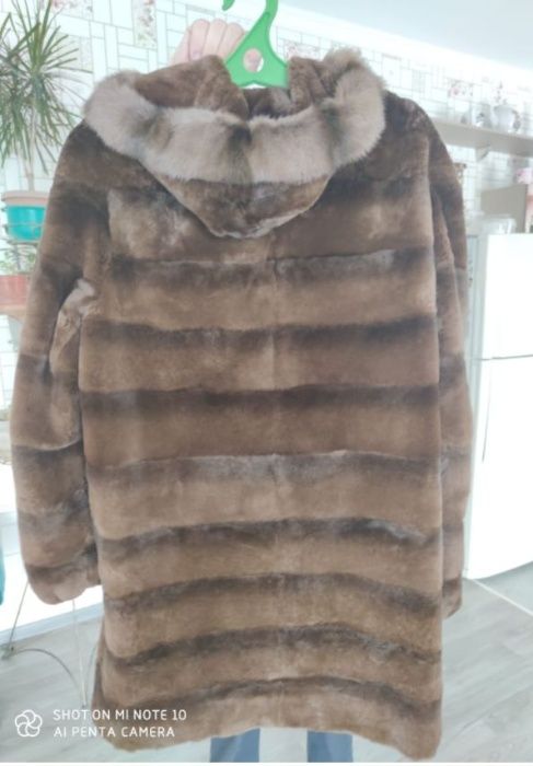 Шуба стриженая норка