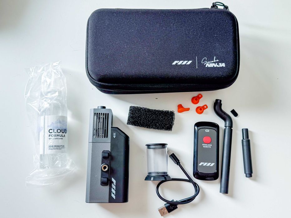 Smoke NINJA Mini masina de fum portabila Full Kit PMI foto video