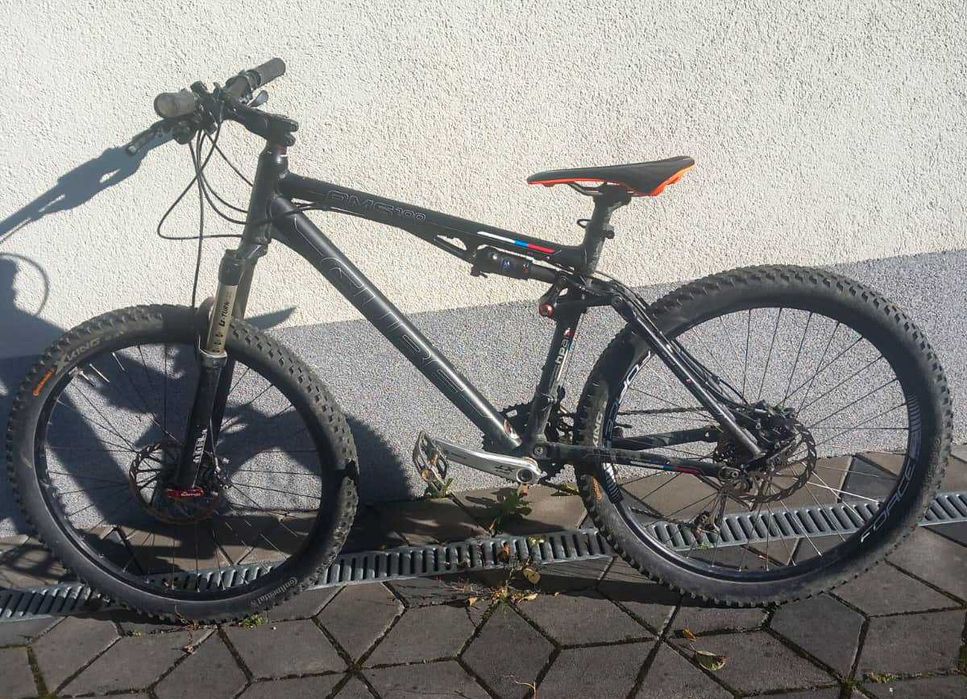Bicicletă Cube AMS100, MTB, XC, Full Suspension - stare excelentă