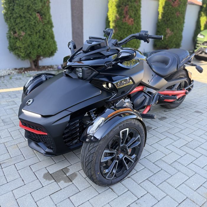 Can am Spyder F3 Black 2024 Ca nou, cel mai mic pret 16.000 Tva inclus