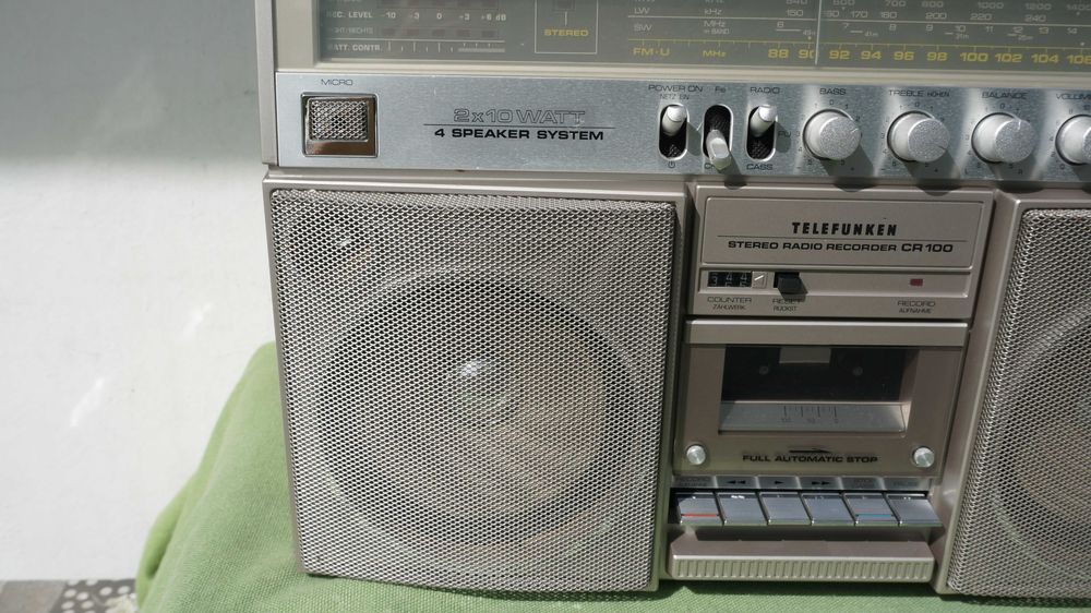 Radiocasetofon TELEFUNKEN CR100 Hi-Fi