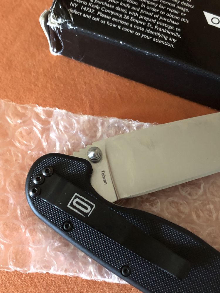 Нож Ontario rat 1 D2