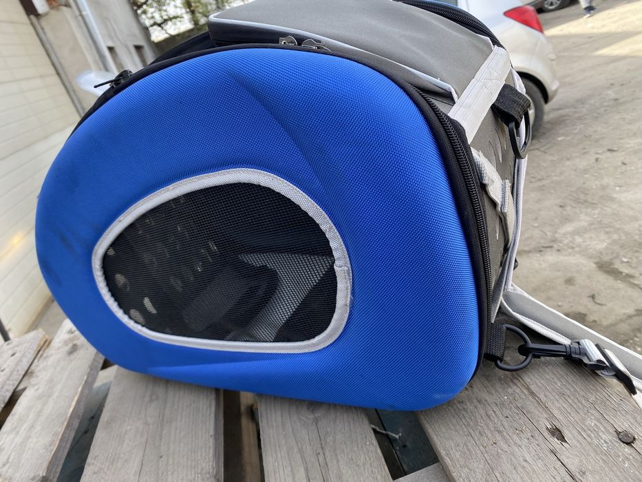 Cusca , cutie , rucsac transport pe roti pisica/caine