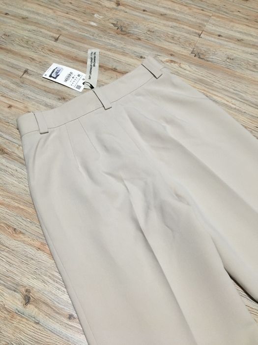 Pantaloni bej Zara The Francoise Full Length