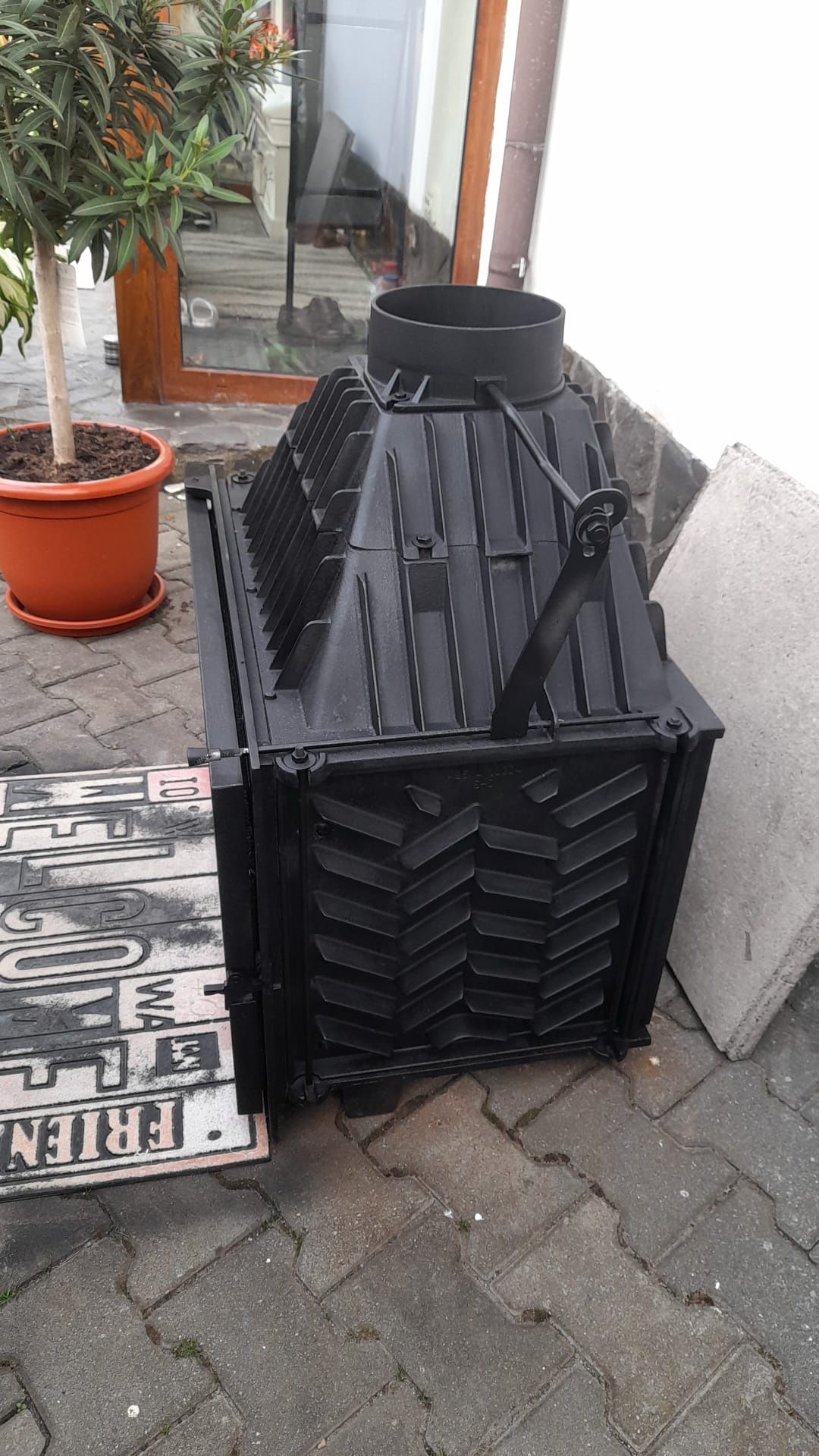 Focar semineu fonta 18kw
