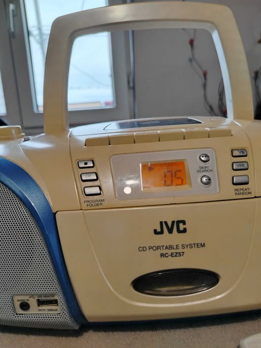Radio casetofon MP3 jvc