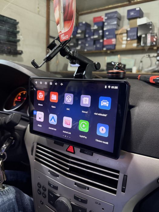 Navigatie Android Opel Astra H Carplay Waze + Camera