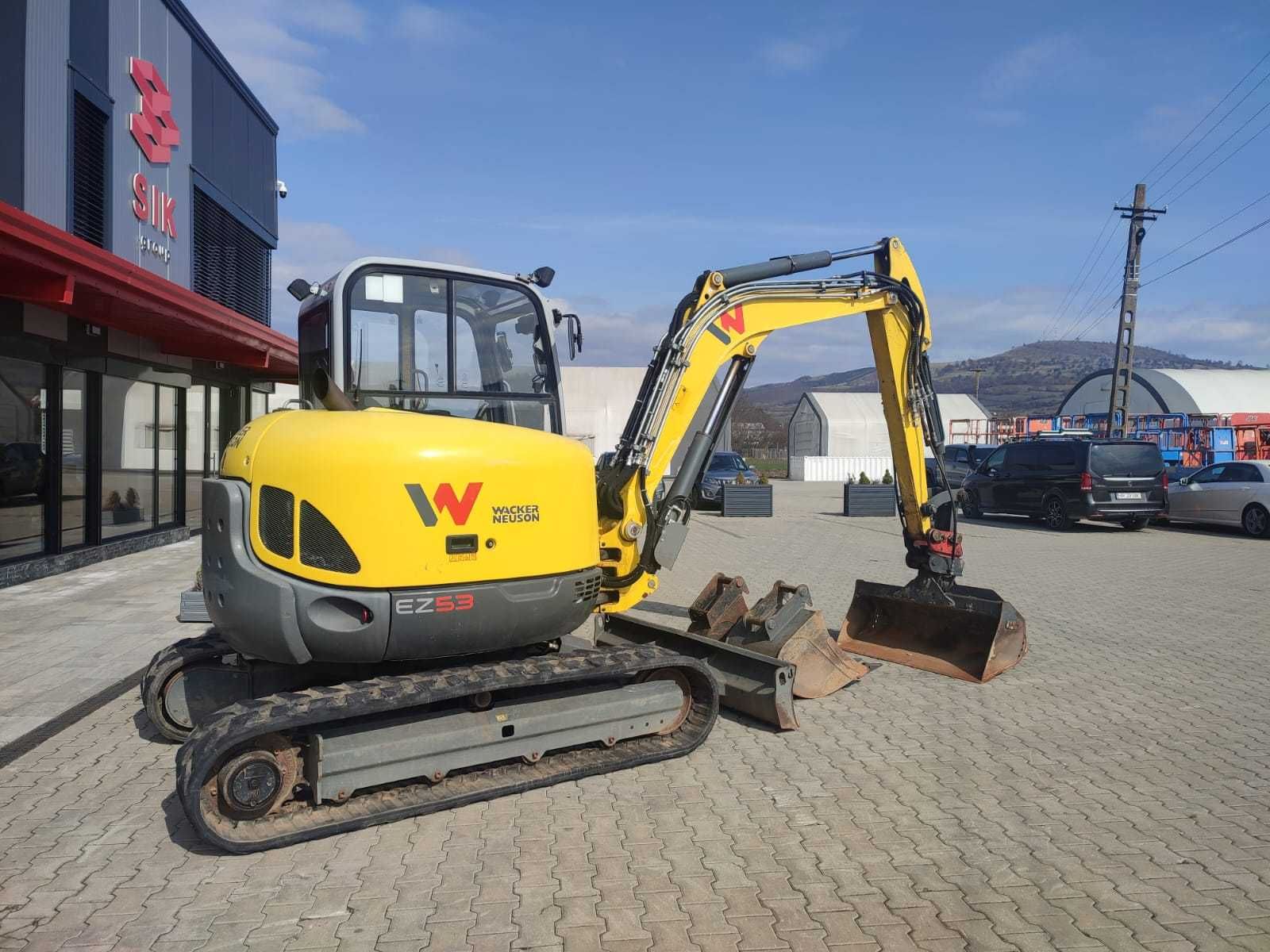 Excavator Wacker Neuson EZ53-Reprezentanta oficiala