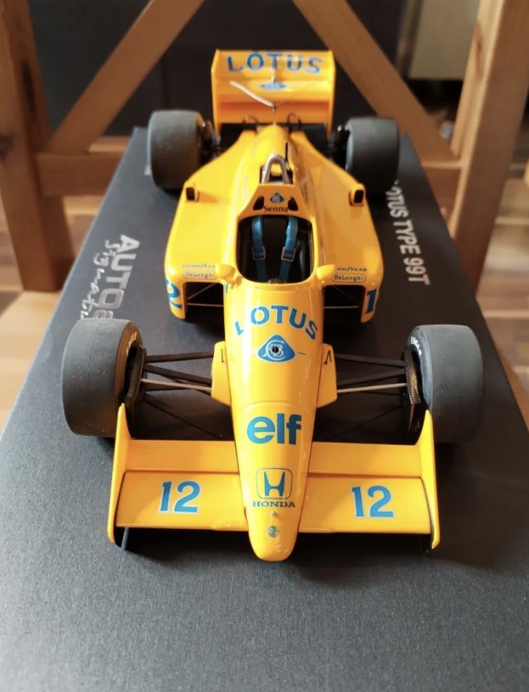 Macheta Autoart 1/18 Lotus 99T Japan GP 1987  A. Senna nu BBR