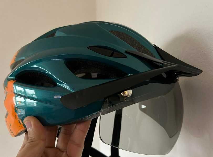 Casca protectie cu ochelari Helmet pentru Trotineta sau Bicicleta