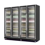 Vitrina frigorifica cu 4 usi pentru florarii  0 si + 10 grade celsius