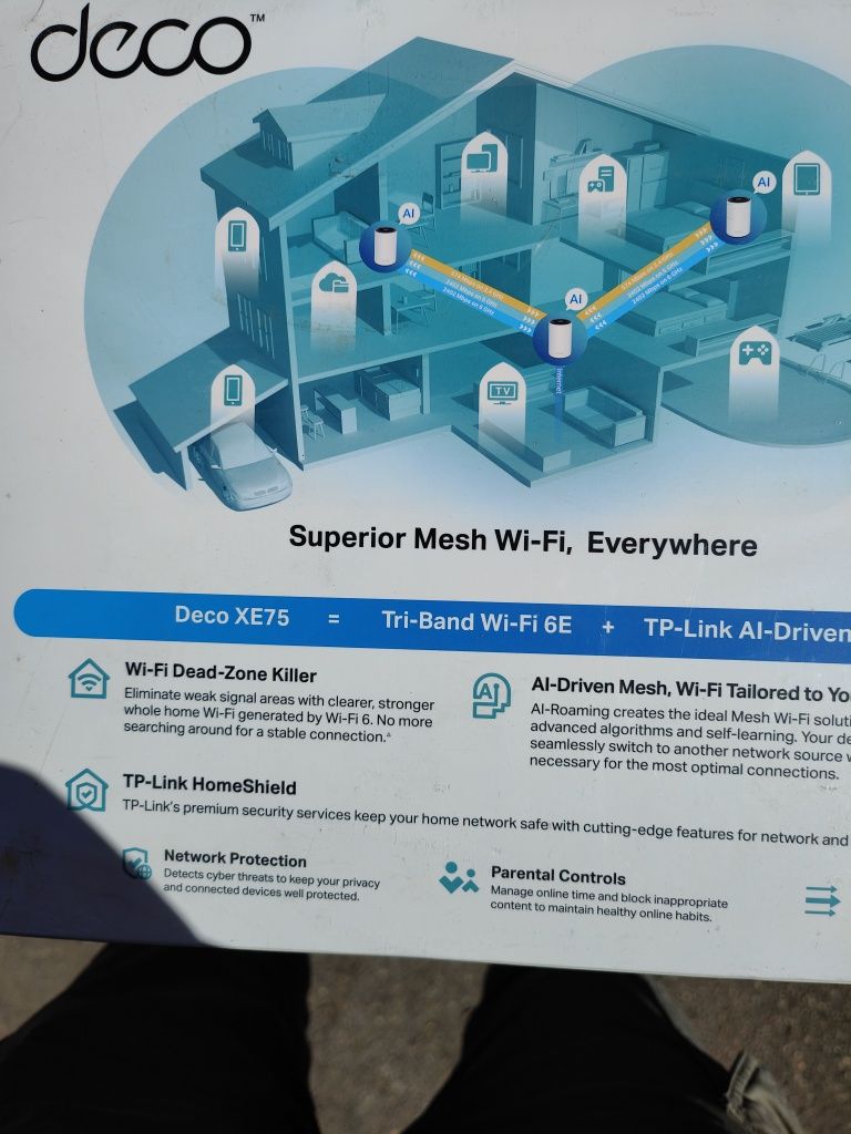 Vând sistem Router Mesh Wi-Fi
