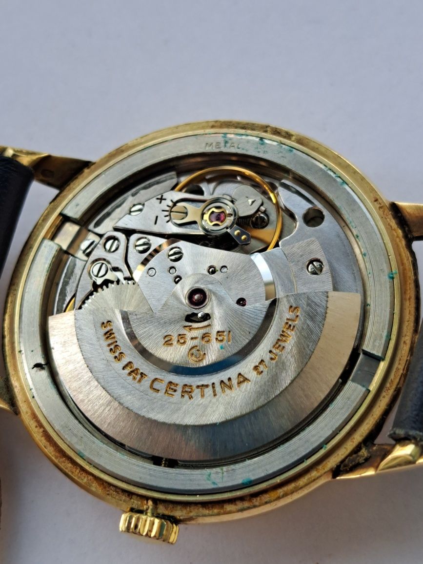 Ceas de Aur 14 K Certina Blue Ribon Automatic