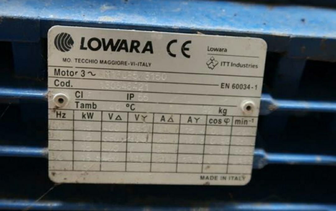 Pompa apa de presiune, Lowara, 15kW, h=224m