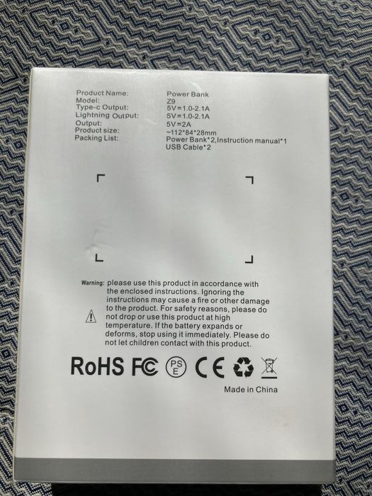 power bank incarcator extern  4800ah iphone 8