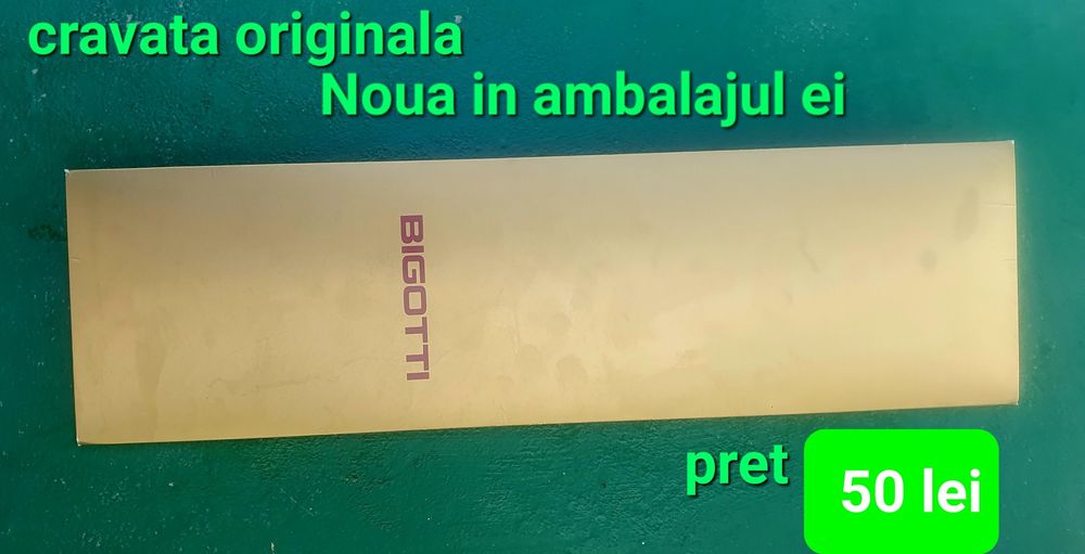 Cravata originala Bigotti