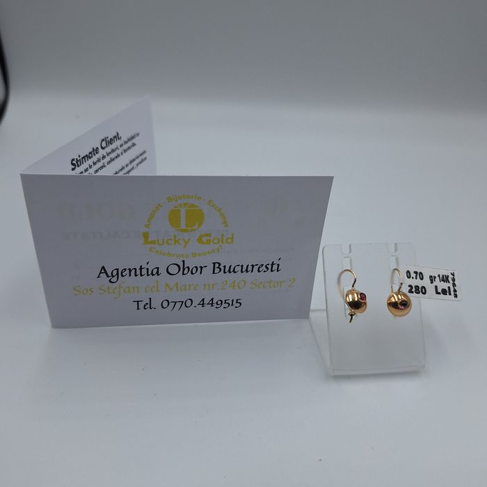 Cercei Aur 14K 0,70Gr #47059