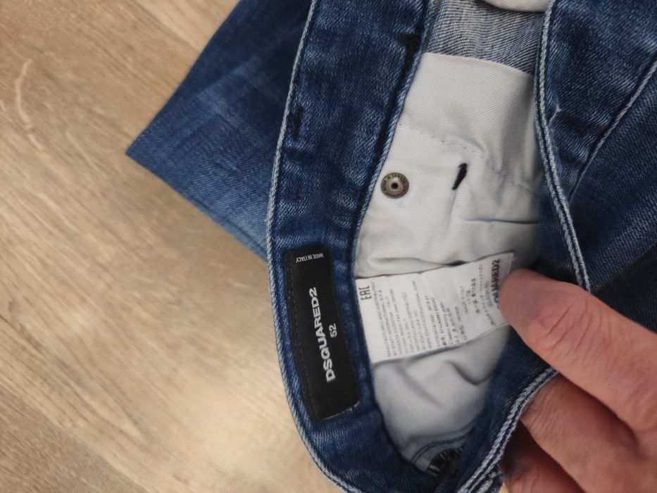 Blugi dsquard 52 originali (fondi, Amiri, dulce, Versace)