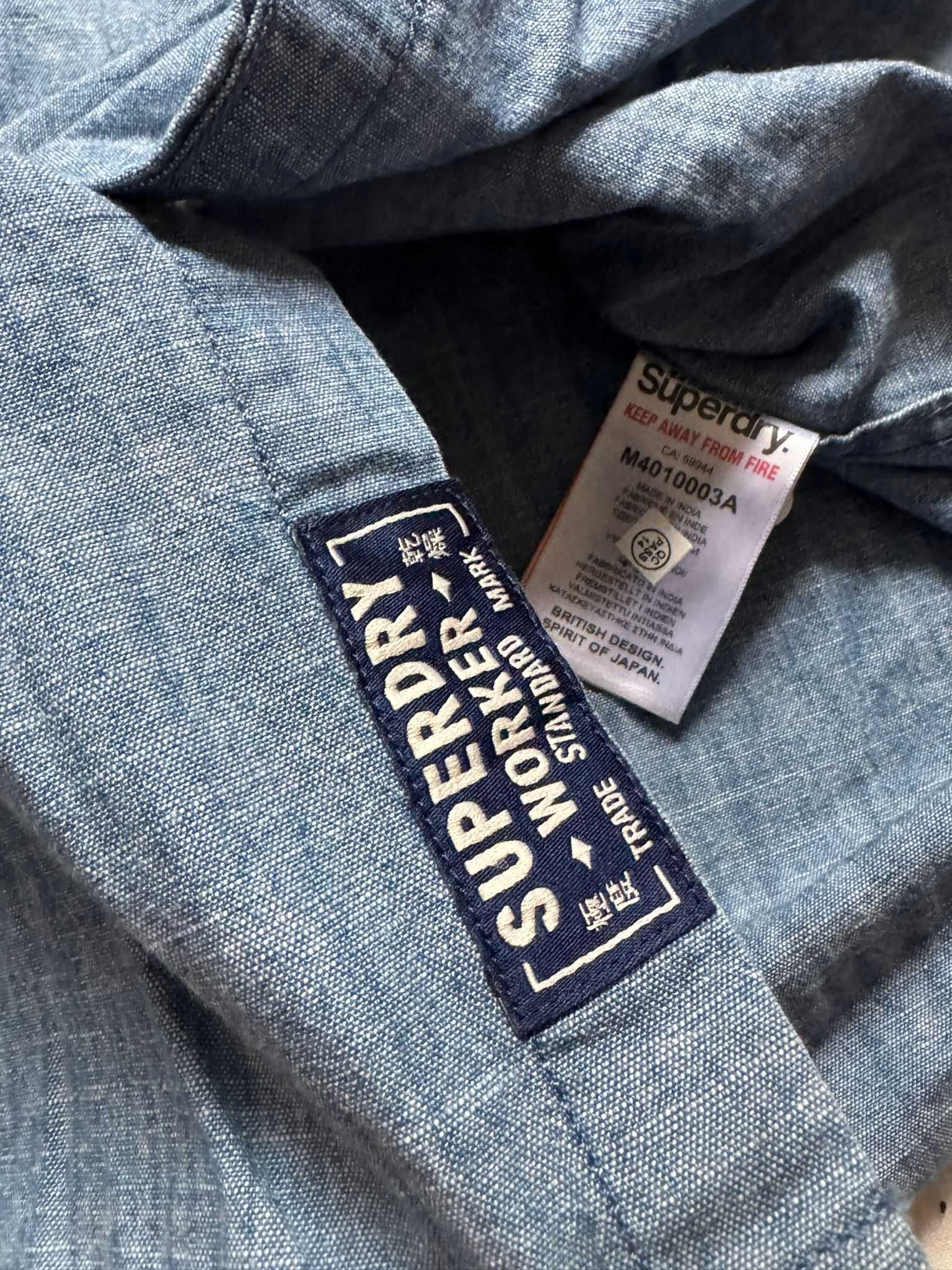 SUPERDRY camasa de blugi pt barbati, L