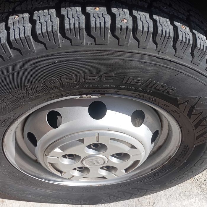 Зимни гуми от бус Фиат дукато 225/70/15