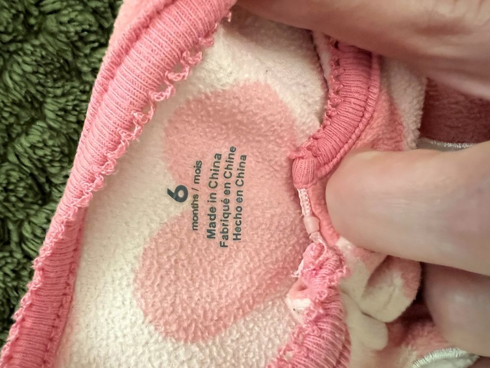 Флисовый слип carters