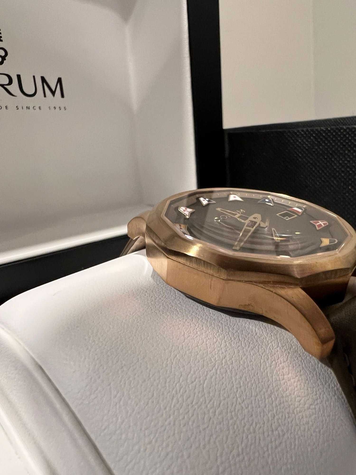 НОВ - CORUM Admiral 42 Bronze Limited edition - 01/100 Automatic