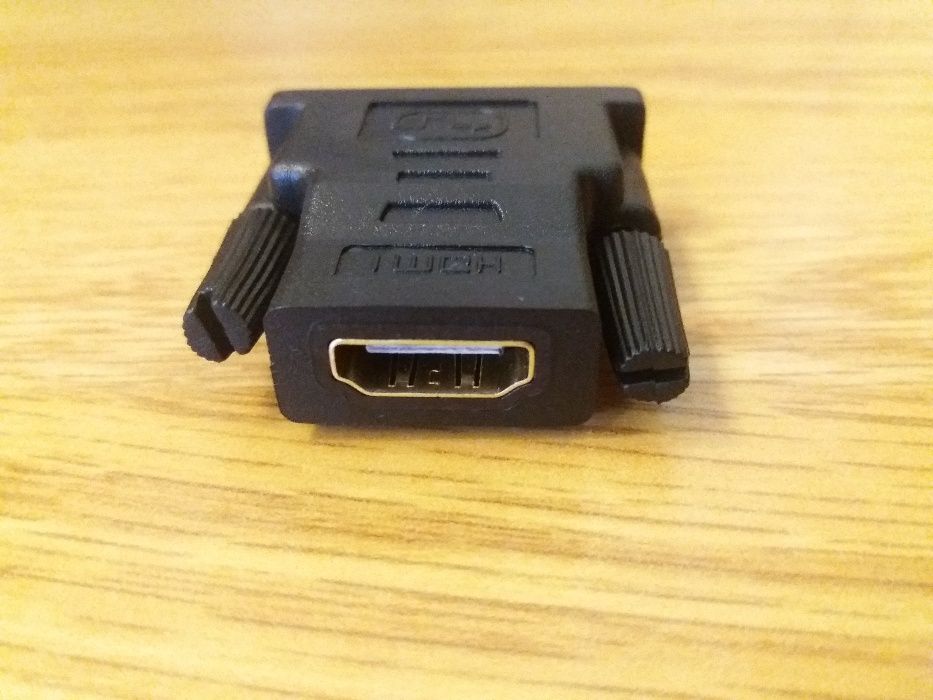 Adaptor Dvi-Hdmi,conectare( PC, TV Lcd, Led,Proiector,HD Monitor)Nou