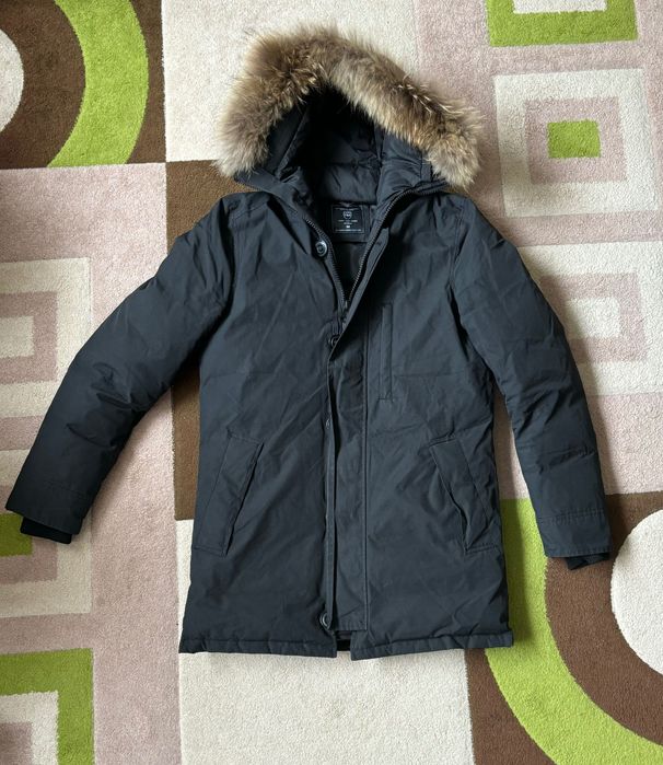 Зимно мъжко яке с яка