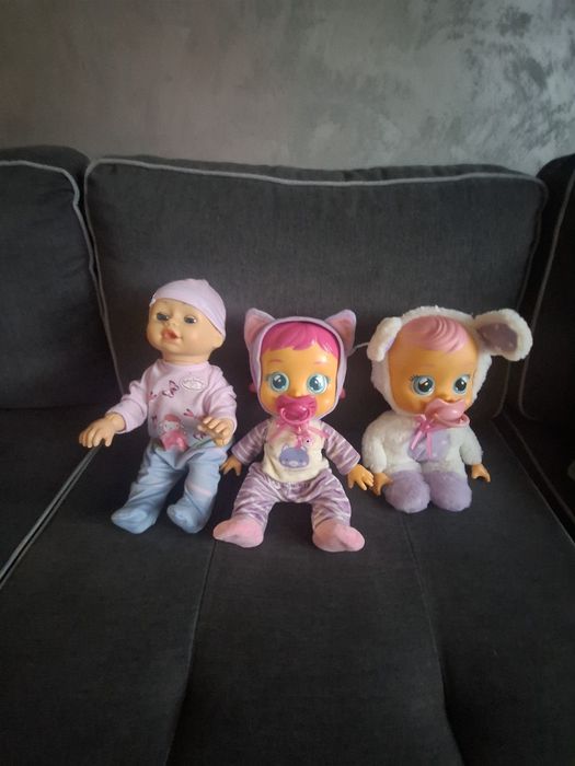 CryBabies кукли и baby Annabell Лили се учи да ходи