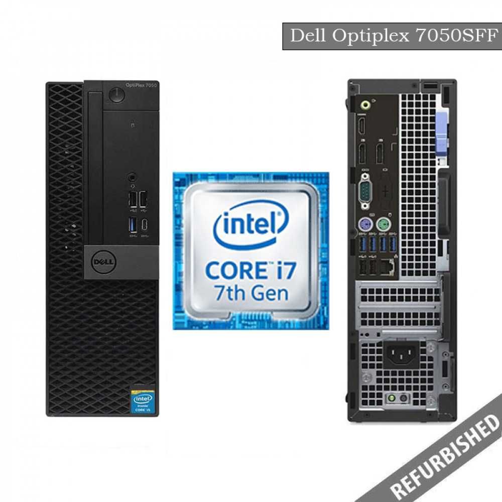 Dell OptiPlex 7050 SF, Intel i7-7700, 16GB, 256SSD, 2TB HDD, 24м Гар