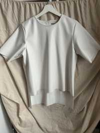 Продам стильную блузку экокожа до 48 размера