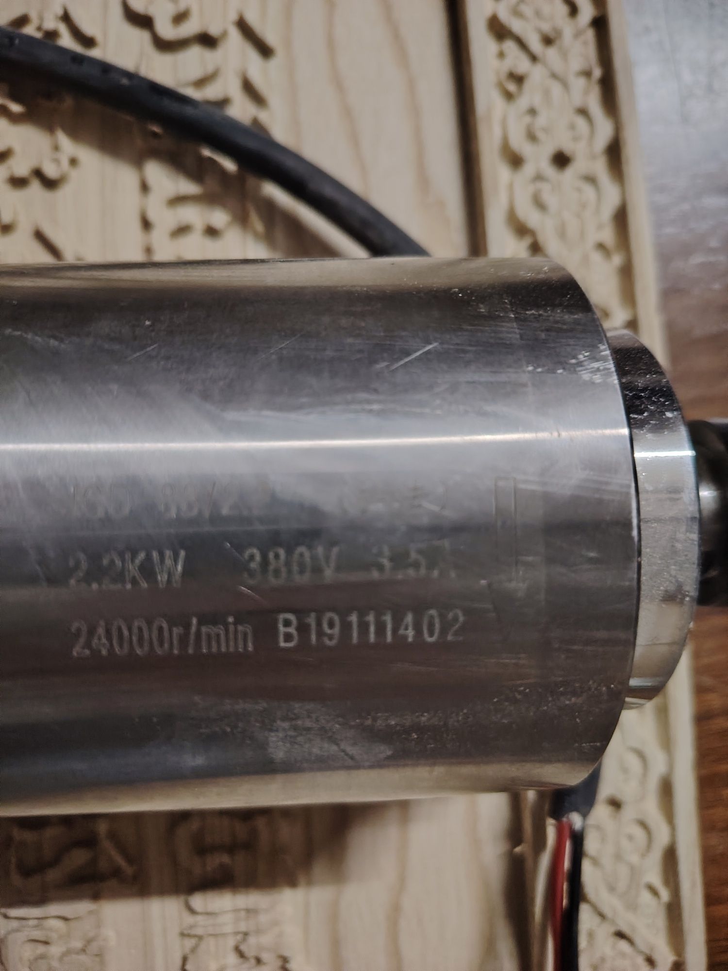Шпиндель ЧПУ 380 вольт 2.2 кв