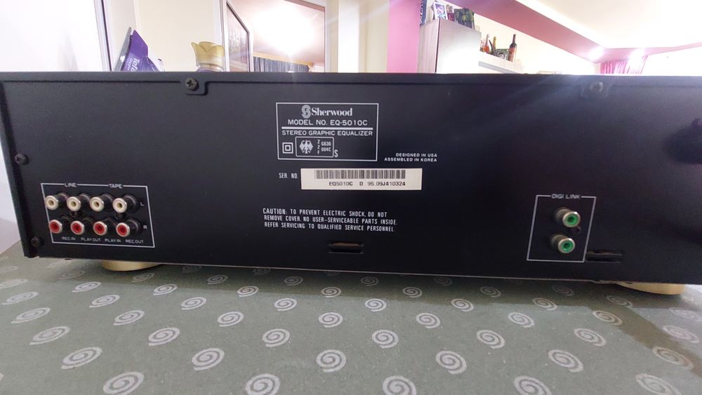 Egalizator stereo -Sherwood eq-5010c