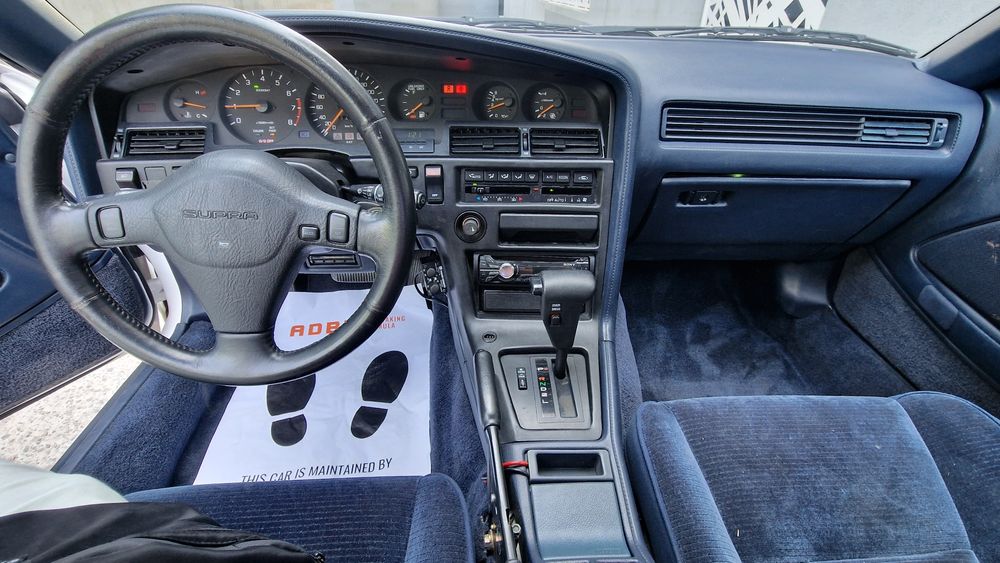 Toyota Supra 3.0 TURBO MK3 1989 115000 km Carte Service 2 chei