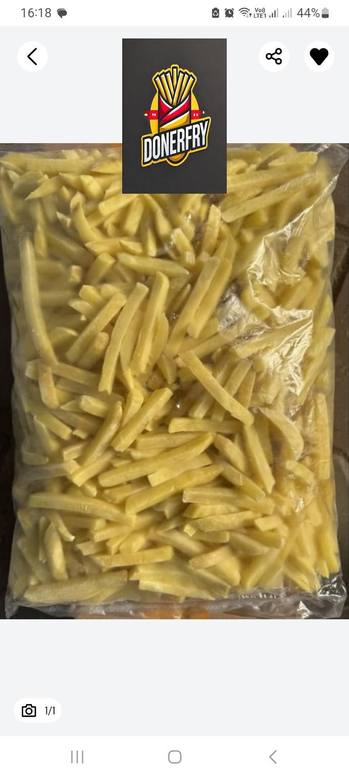 картошка фри для доннера