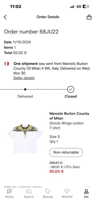 Tricou Marcelo Burlon