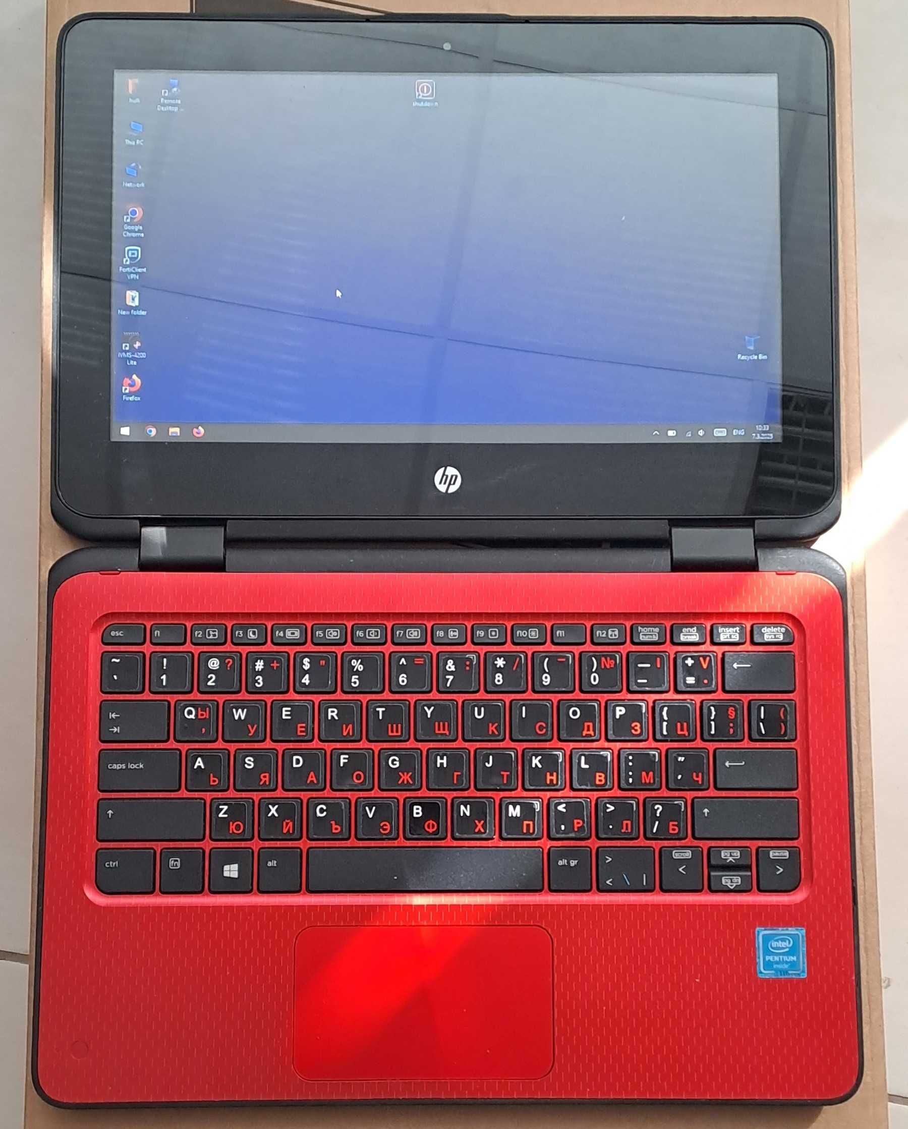 HP ProBook x360 11 G1 EE червен - лаптоп и таблет