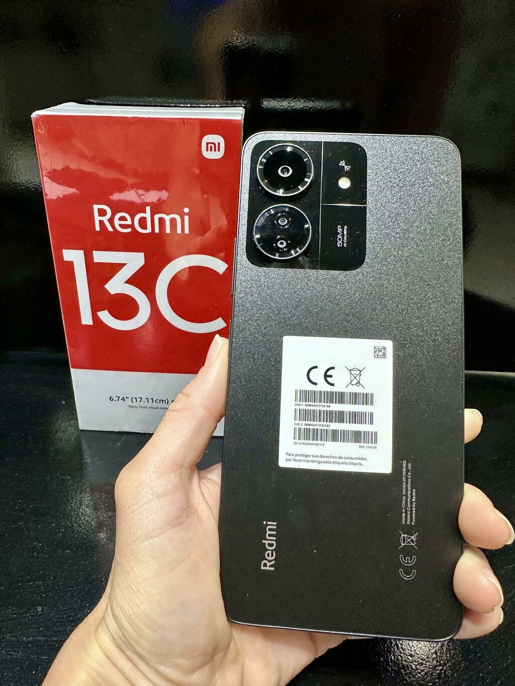 Redmi 13C 8+4 256gb