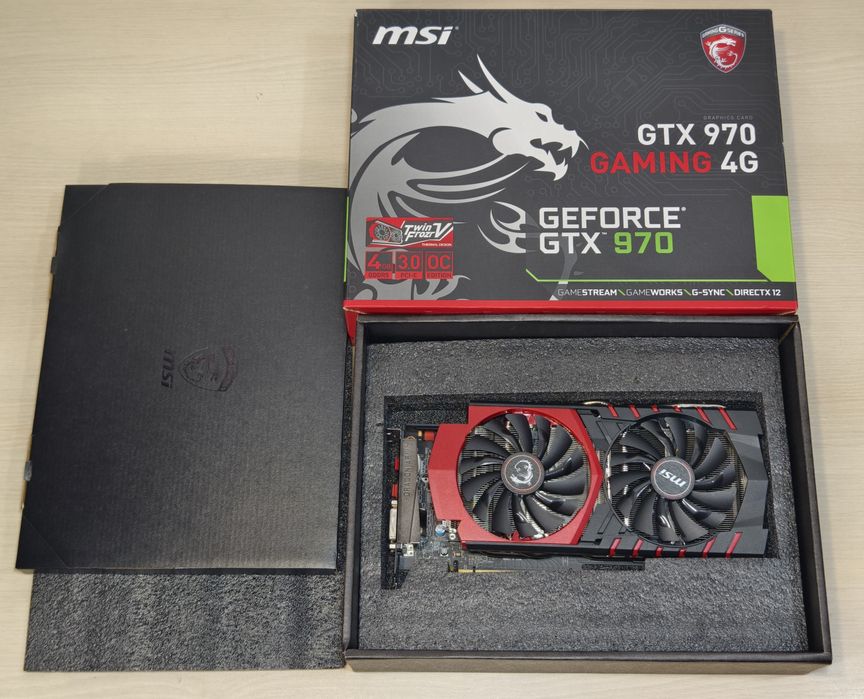 Placa GTX 970 4gb GDDR5