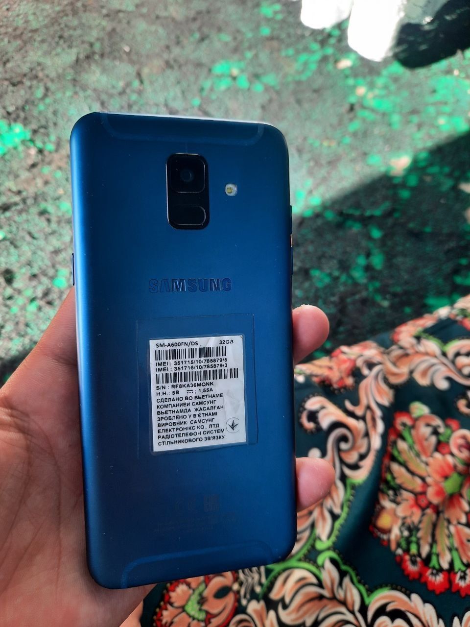 Samsung a6 ideal