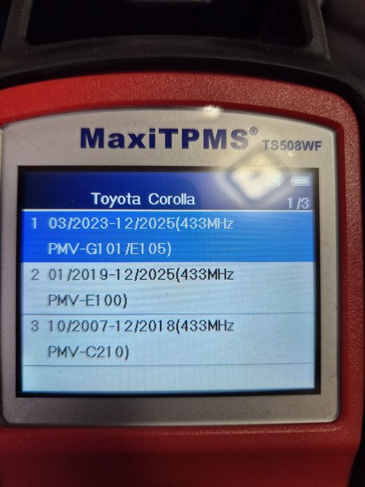 Оригинални TPMS датчици Toyota c210 (2007-2018)