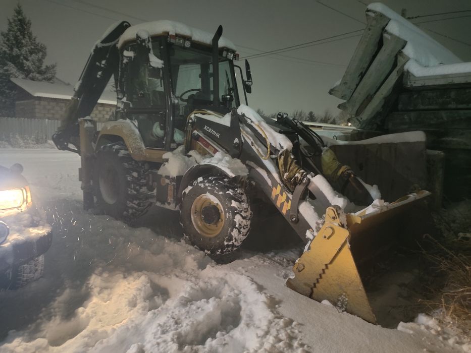Услуги экскаватора - погрузчика