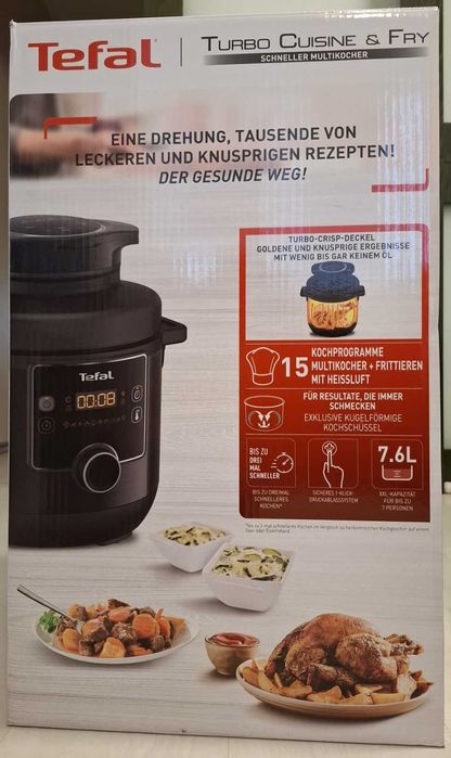 Мултикукър Tefal Turbo Cuisine & Fry