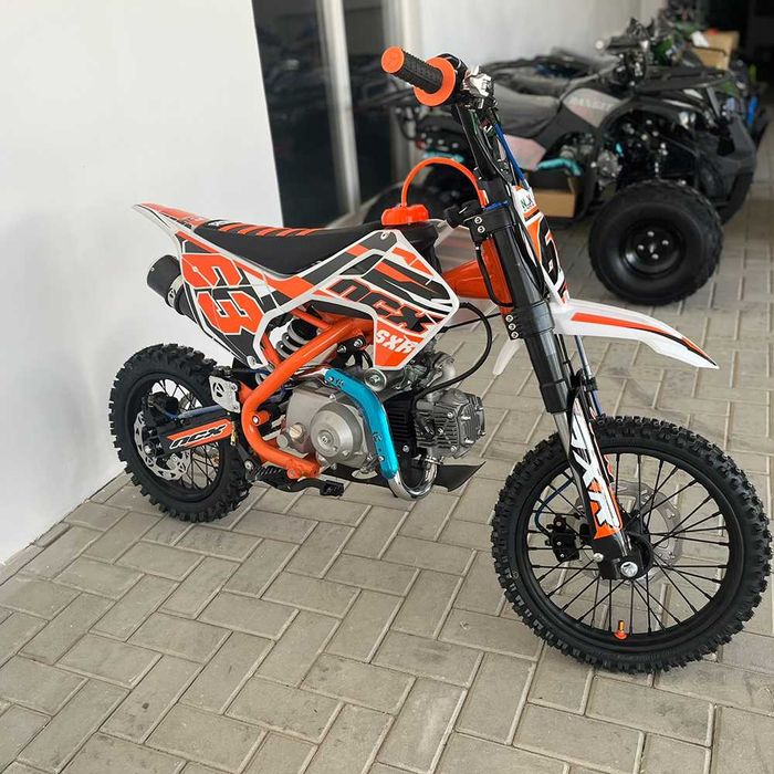 Motocicleta cross 125cc NCX CRX 4T benzina 14/12" portocaliu