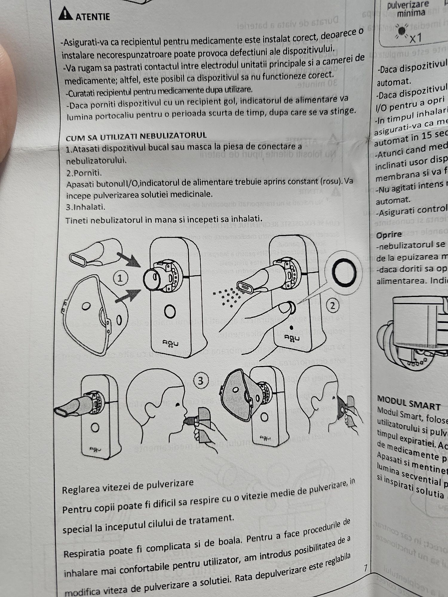 Aparat aerosoli SMART
