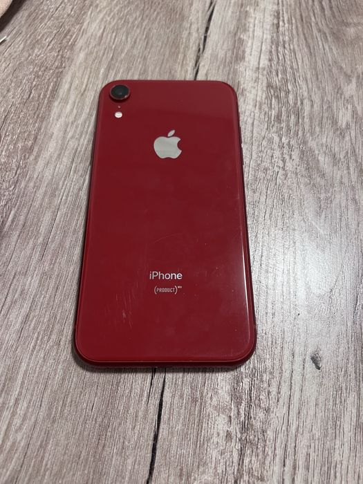 iPhone XR red product
