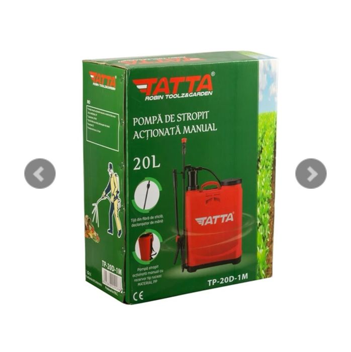 Pompa de stropit manuala Tatta, 20 l,m